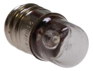 Alternative view of Glimmlampe Fassung E14 230 Volt klar