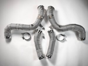 M177 4.0L Downpipes w/ Heatshield ON SAL