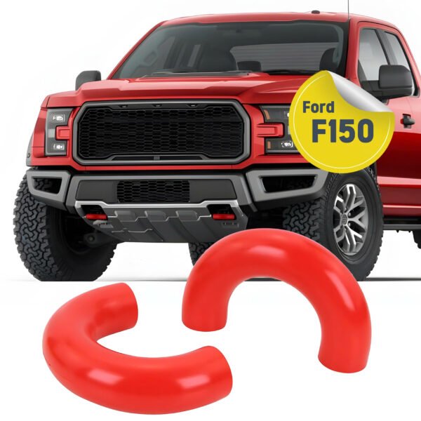 Tow Hook Covers Compatible with 2004-2019 2020 2021 2022 2023 2024 2025 F150 Accessories Bronco Base/Big Bend/Outer Banks-Fit for 2017-2021 Tundra Accessories-Upgrade Design, Silicon Rubber